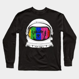 Astronaut Poodle Long Sleeve T-Shirt